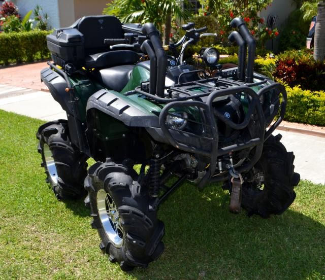 2008 Yamaha Grizzly 700 EPS with Custom Gorilla 6.5 inch suspension
